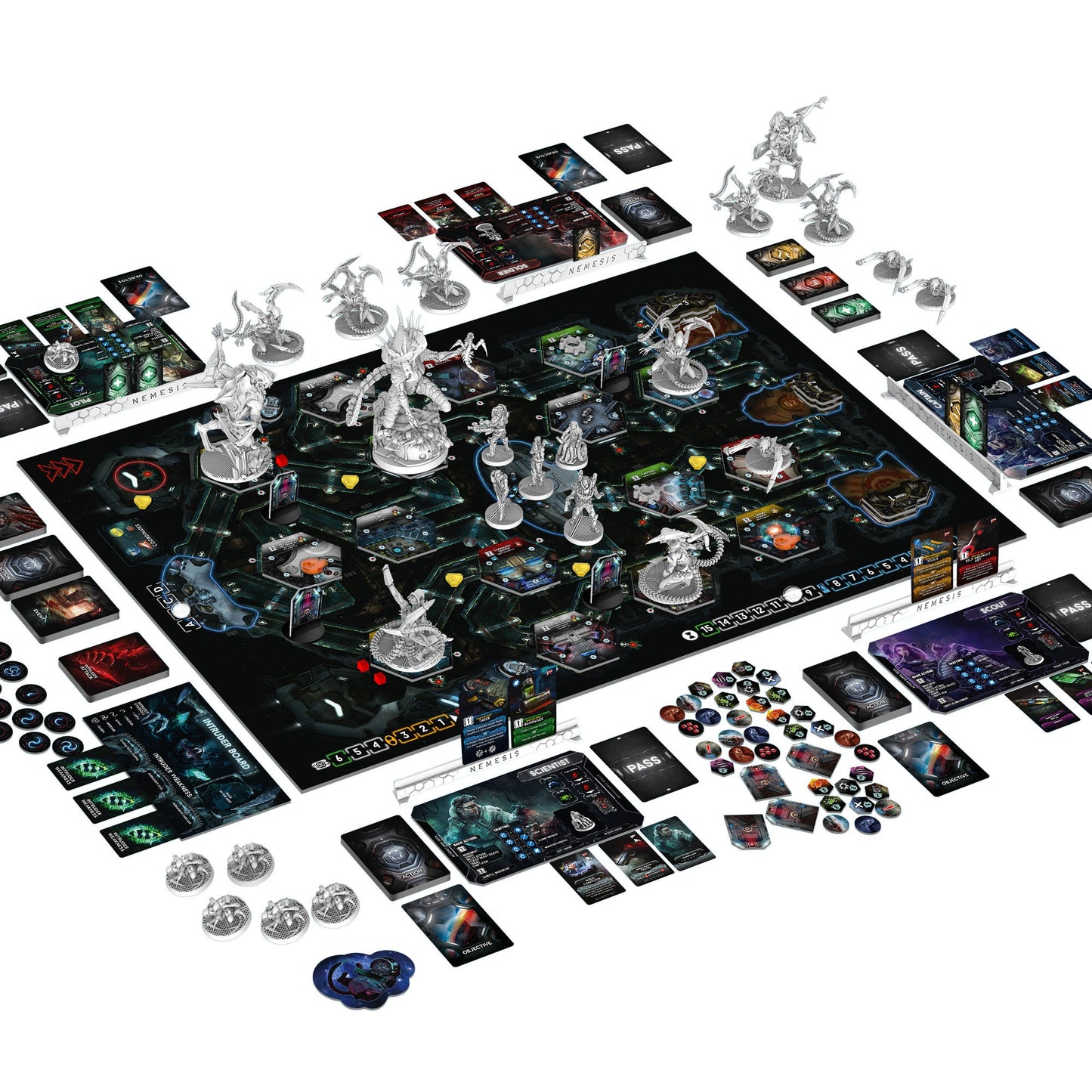Nemesis Board Game - Trò chơi Sinh tồn Kinh dị Khoa học Viễn tưởng - Rebel