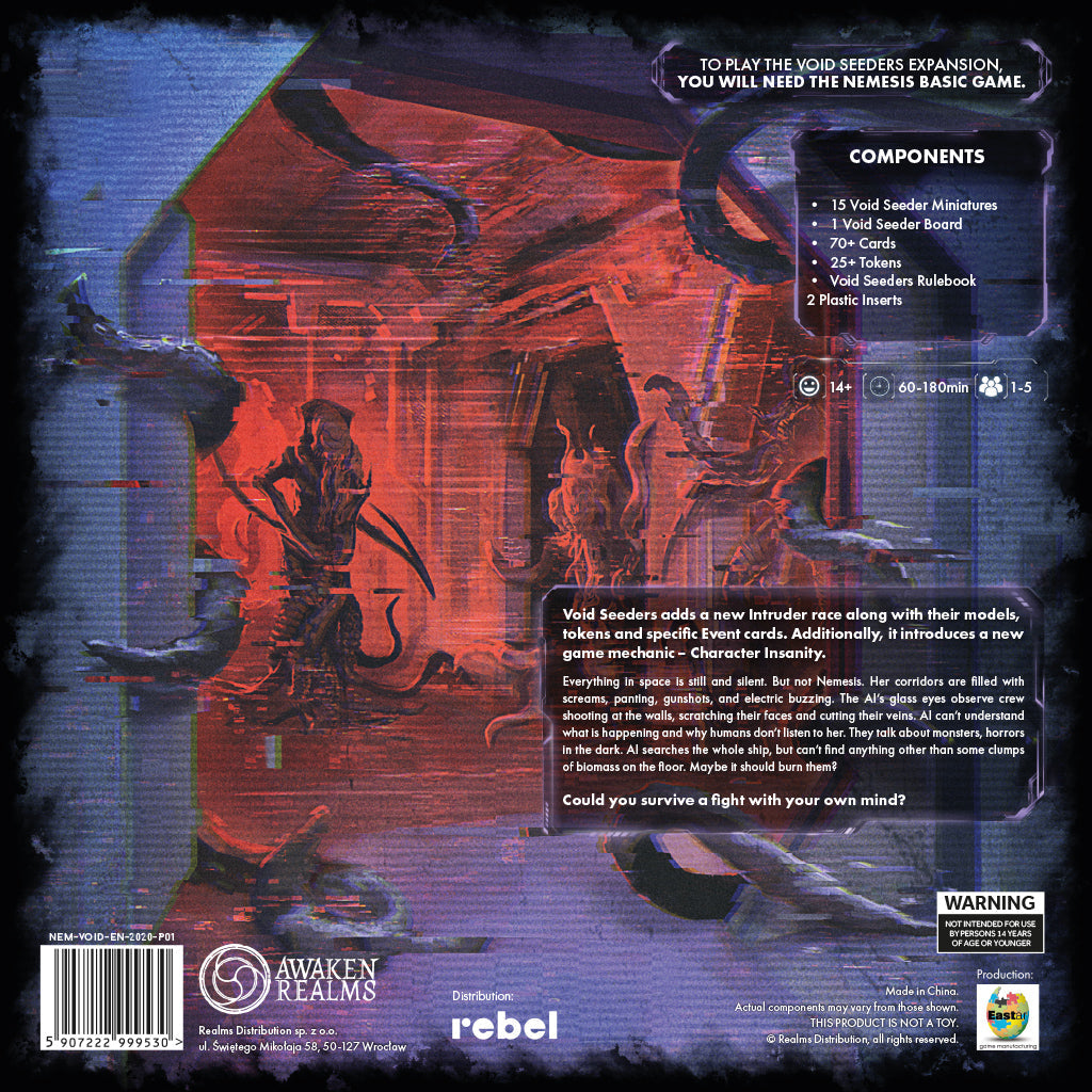 Nemesis Voidseeders Expansion - Bản Mở Rộng Board Game Chiến Thuật - Rebel
