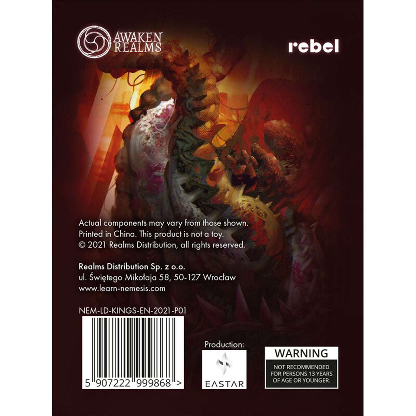 Nemesis Lockdown Alien Kings - Bộ Mô Hình Mở Rộng Figure Sưu Tầm - Rebel