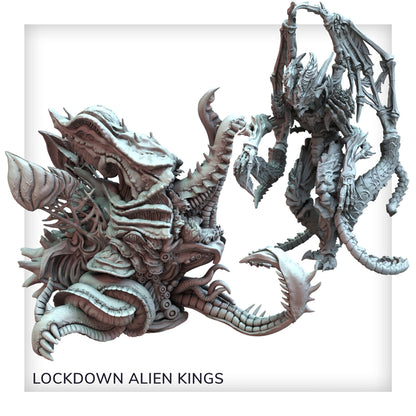Nemesis Lockdown Alien Kings - Bộ Mô Hình Mở Rộng Figure Sưu Tầm - Rebel