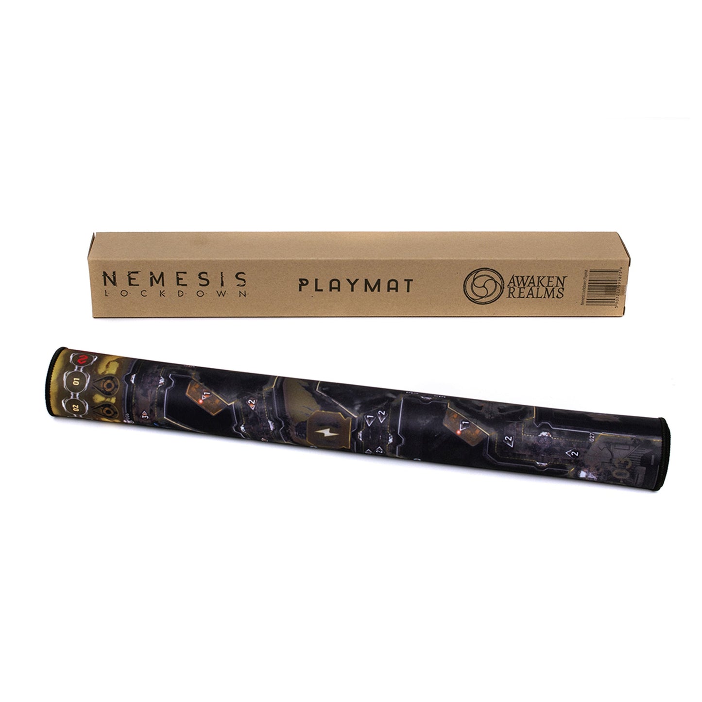 Nemesis Lockdown Playmat - Thảm Chơi Game Neoprene Cao Cấp - Rebel