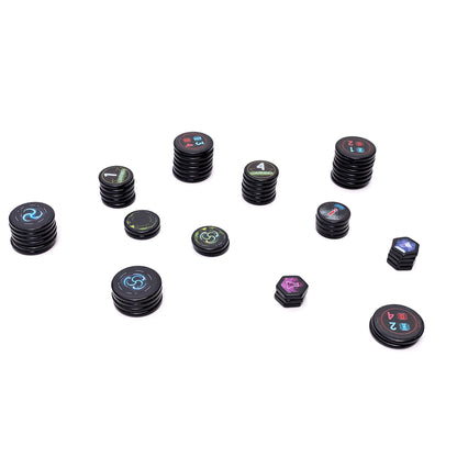 Nemesis Lockdown Acrylic Tokens Pack - Bộ Token Acrylic Cao Cấp - Rebel