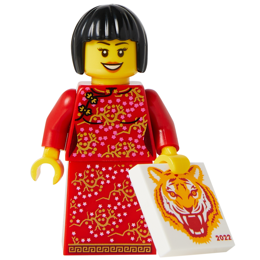 Minifigure The Year of the Tiger Lady - Nhân vật LEGO Năm Dần - LEGO - Hình ảnh chi tiết 2
