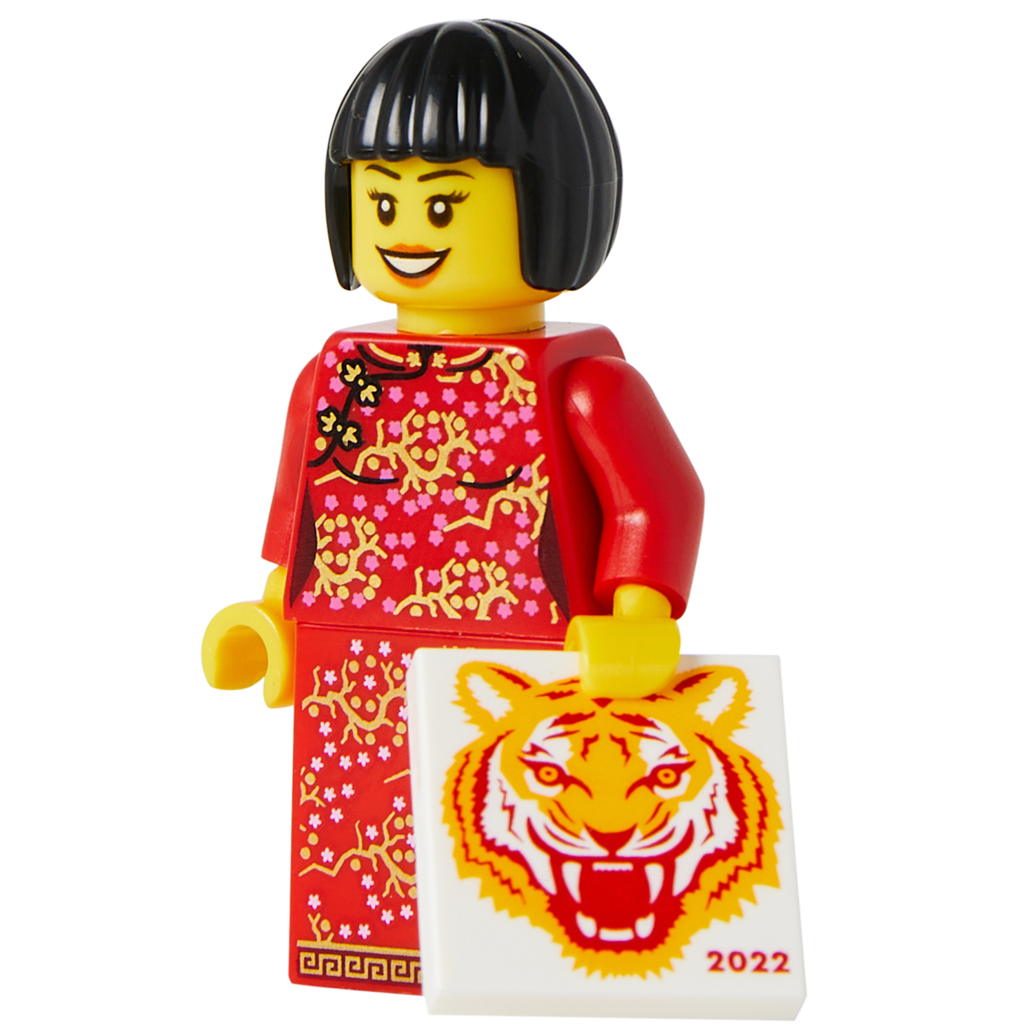Minifigure The Year of the Tiger Lady - Nhân vật LEGO Năm Dần - LEGO - Góc nhìn khác 3