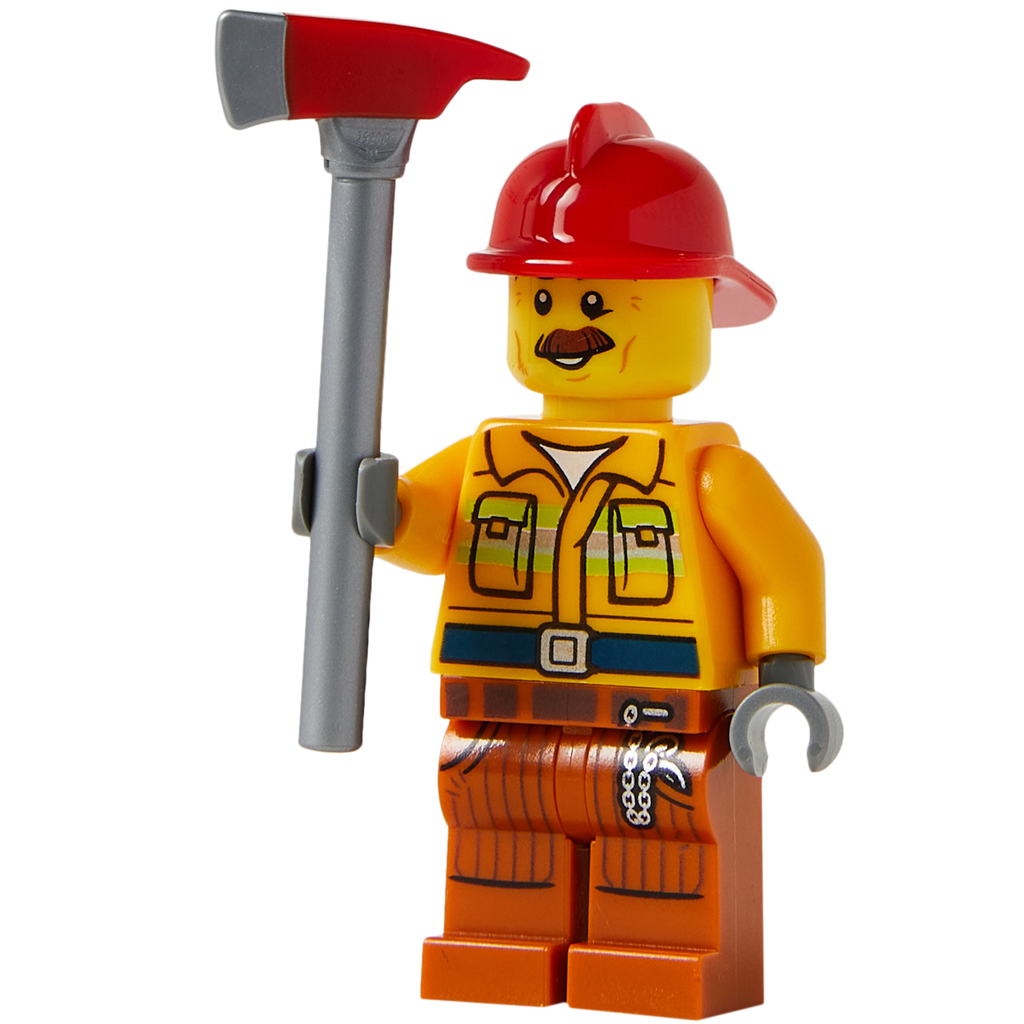 Minifigure The Lumberjack - Nhân vật Thợ đốn củi LEGO chính hãng - Hình ảnh sản phẩm