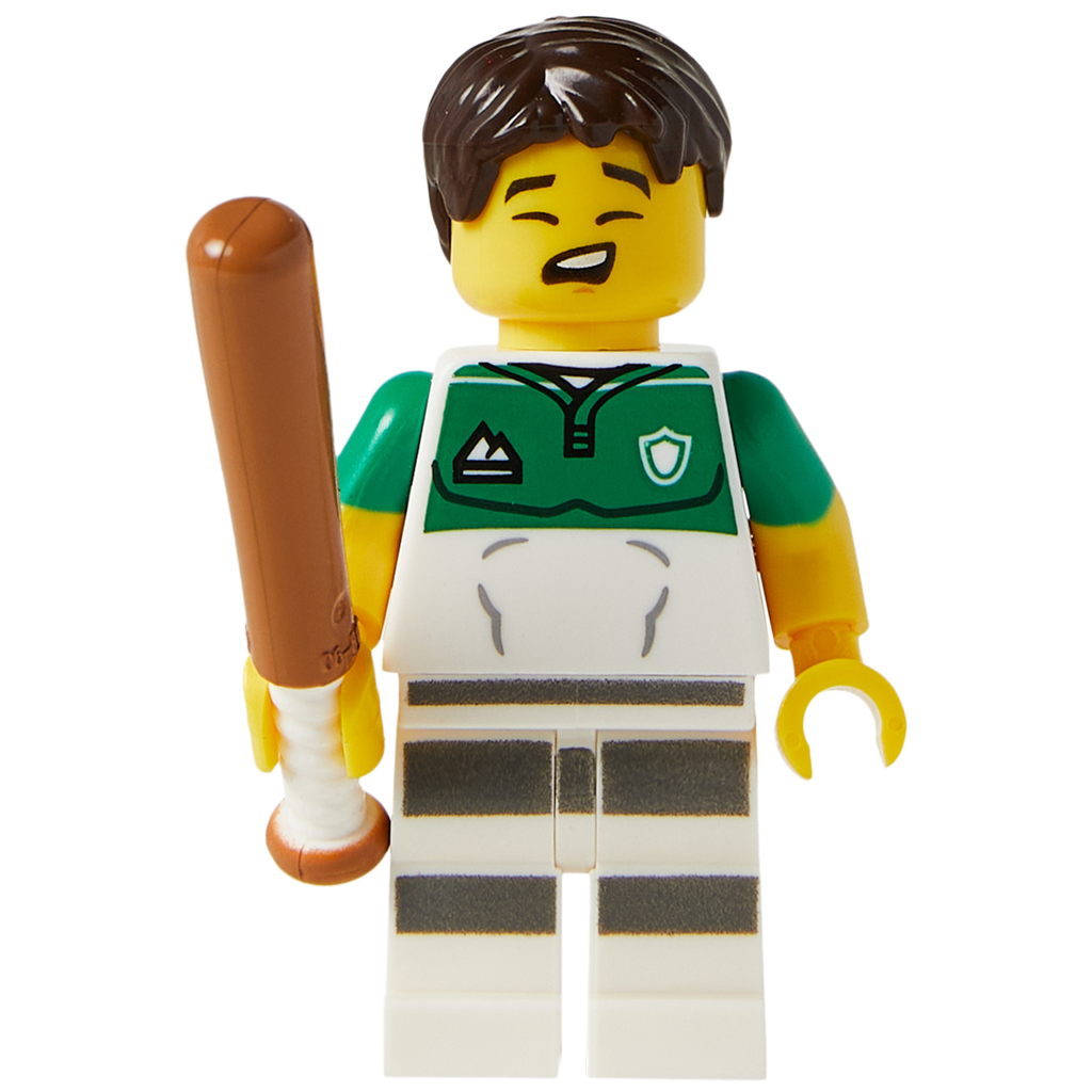 Minifigure The Baseball Player - Nhân vật LEGO Cầu thủ bóng chày - LEGO - Hình ảnh chi tiết 2
