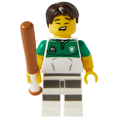 Minifigure The Baseball Player - Nhân vật LEGO Cầu thủ bóng chày - LEGO - Hình ảnh chi tiết 2