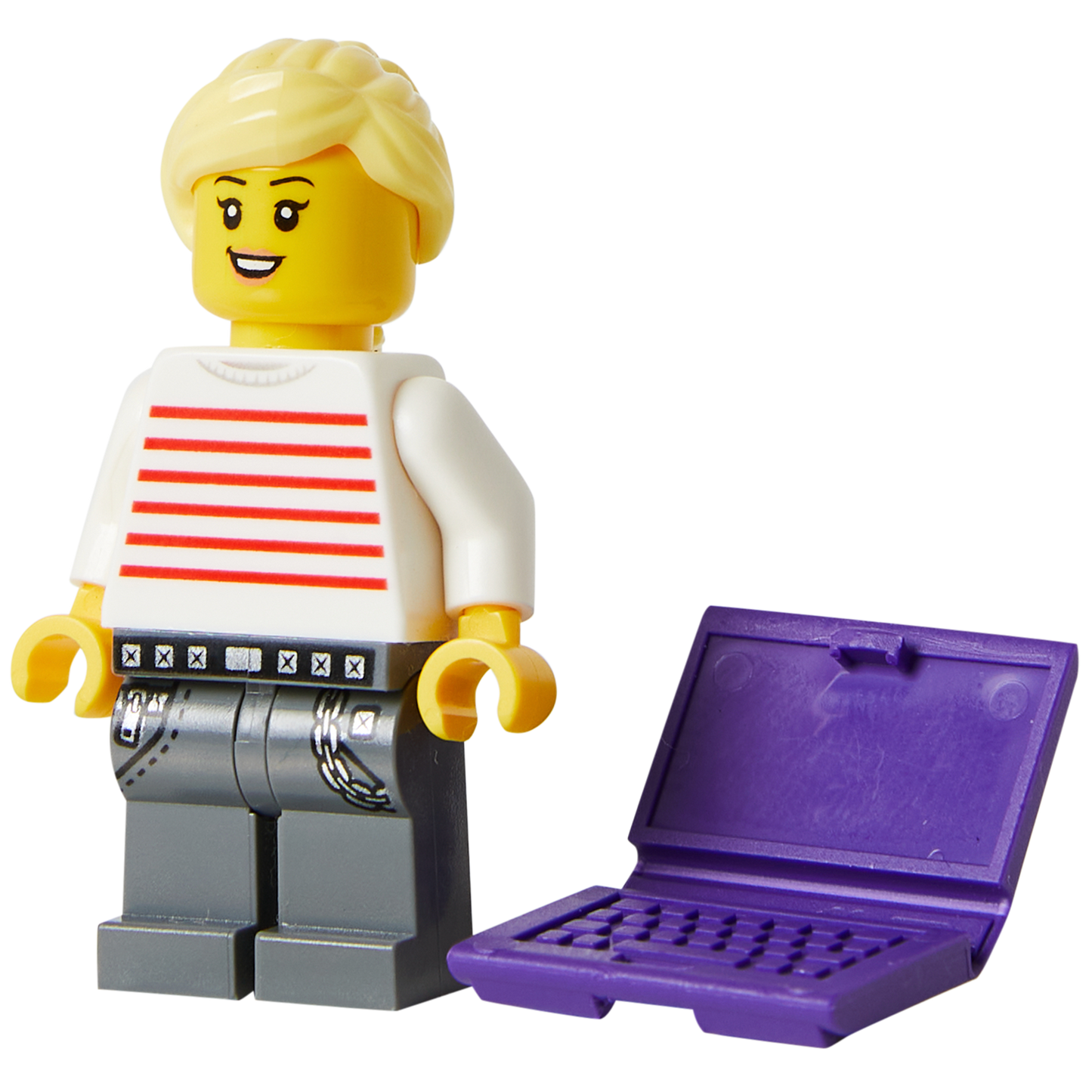 Minifigure The College Student - Nhân vật LEGO Sinh viên Đại học - LEGO - Góc nhìn khác 3