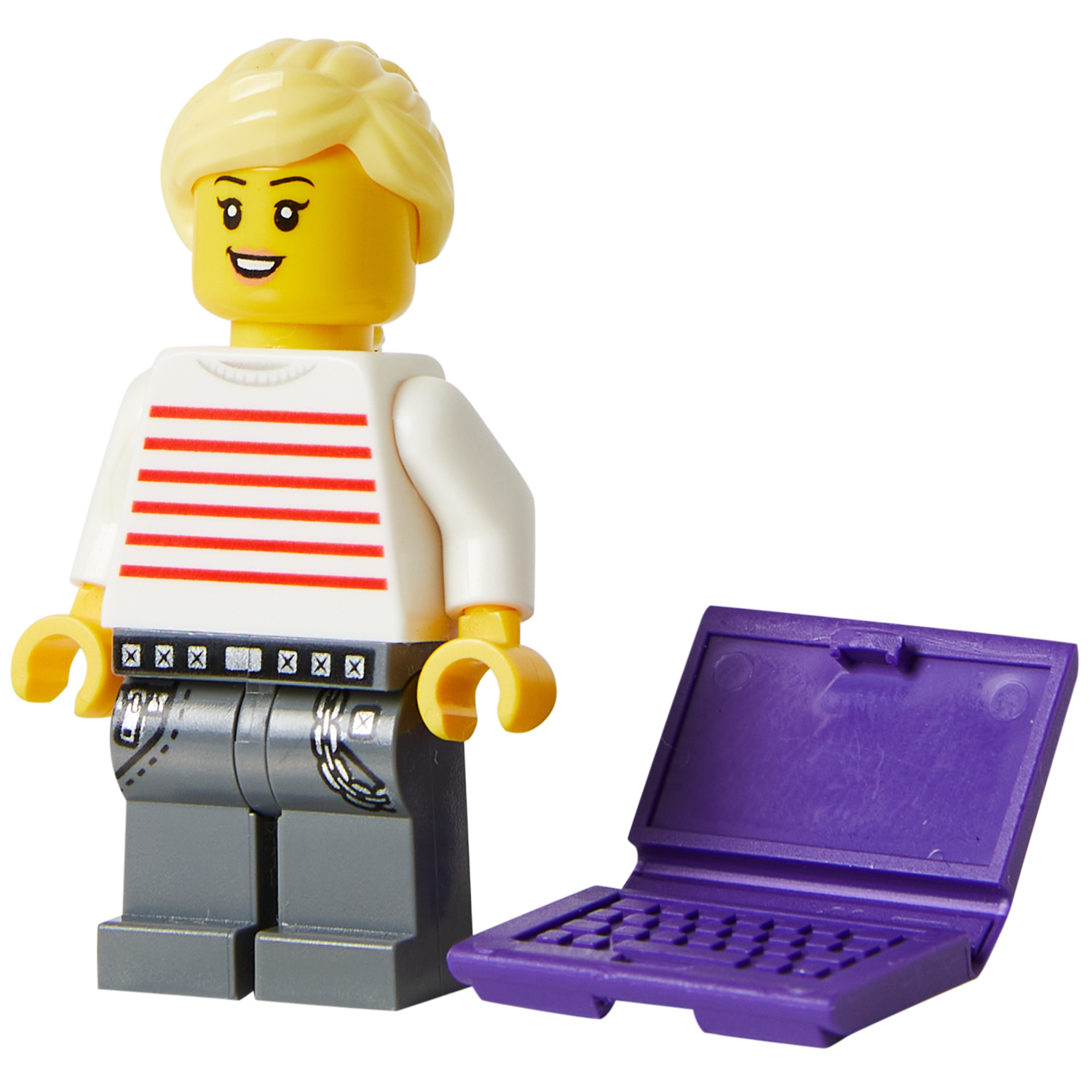 Minifigure The College Student - Nhân vật LEGO Sinh viên Đại học - LEGO - Góc nhìn khác 3