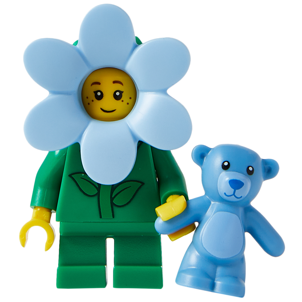 Minifigure The Flower Girl - Mô hình nhân vật Cô bé bán hoa - LEGO - Hình ảnh chi tiết 2