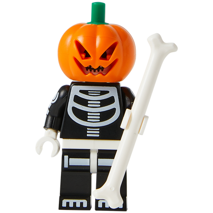 Minifigure Mr Pumpkinhead - Mô Hình Nhân Vật Đầu Bí Ngô Halloween - LEGO - Hình ảnh chi tiết 2