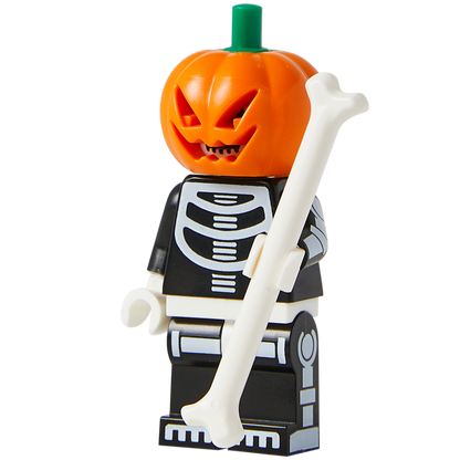 Minifigure Mr Pumpkinhead - Mô Hình Nhân Vật Đầu Bí Ngô Halloween - LEGO - Hình ảnh sản phẩm