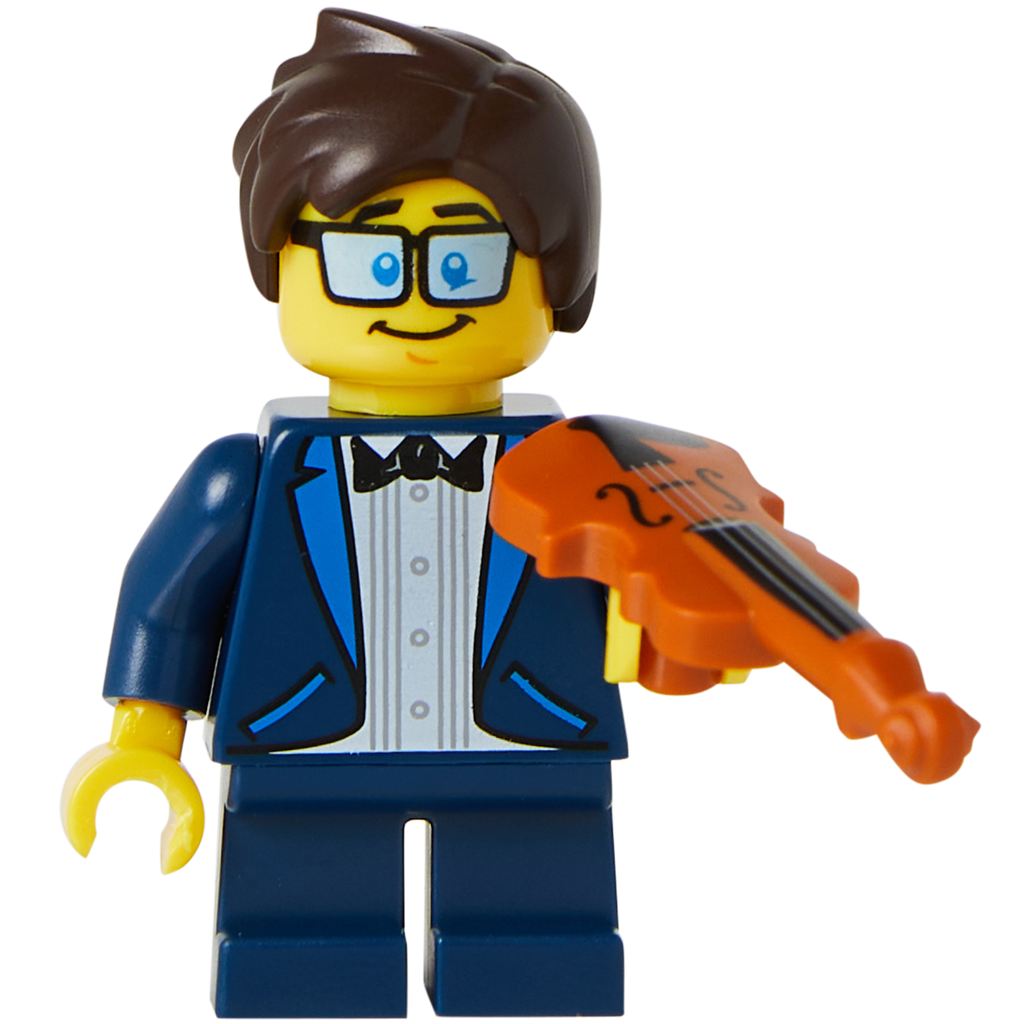 Minifigure The Violinist - Hình ảnh chi tiết 2