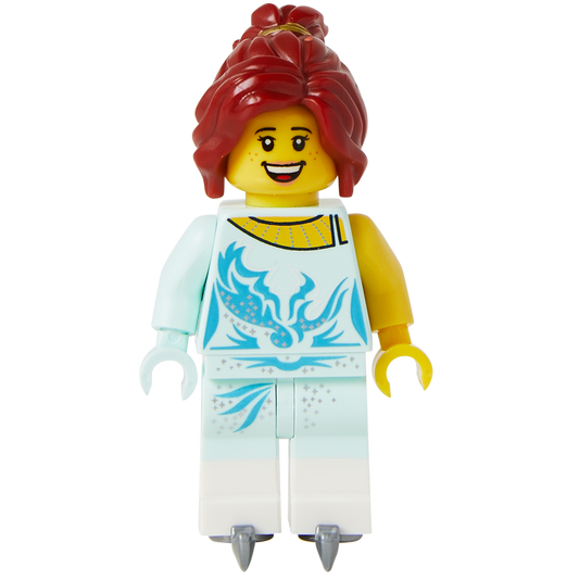 Minifigure The Ice Skaker - Mô hình nhân vật Vận động viên trượt băng - LEGO - Hình ảnh chi tiết 2
