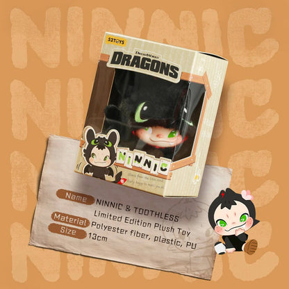 NINNIC & TOOTHLESS LIMITED EDITION PLUSH TOY - Gấu bông nghệ thuật bản giới hạn - 52TOYS