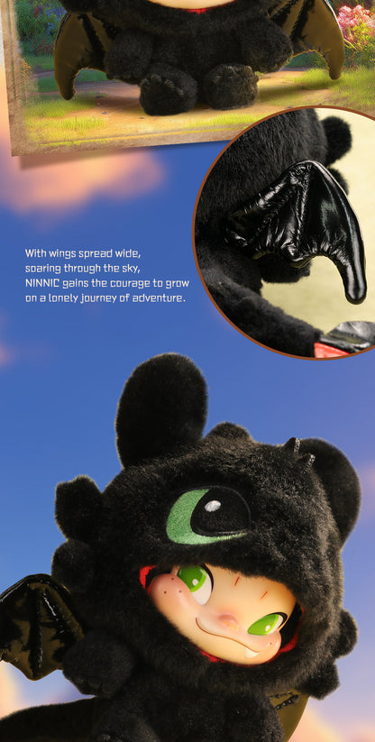 NINNIC & TOOTHLESS LIMITED EDITION PLUSH TOY - Gấu bông nghệ thuật bản giới hạn - 52TOYS