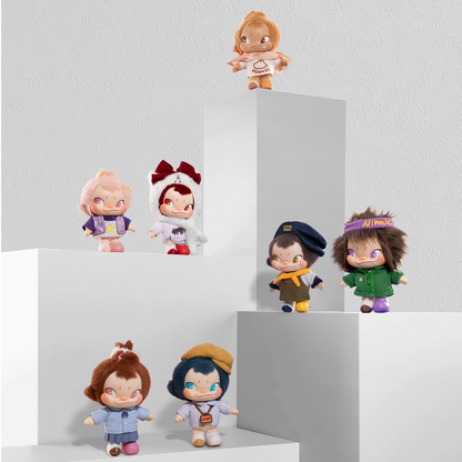 NINNIC – WILD & FREE PLUSH KEYCHAIN BLIND BOX - Móc Khóa Bông Blind Box - 52TOYS