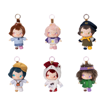 NINNIC – WILD & FREE PLUSH KEYCHAIN BLIND BOX - Móc Khóa Bông Blind Box - 52TOYS