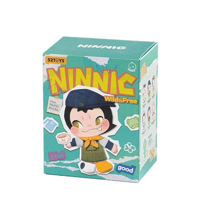 NINNIC – WILD & FREE PLUSH KEYCHAIN BLIND BOX - Móc Khóa Bông Blind Box - 52TOYS