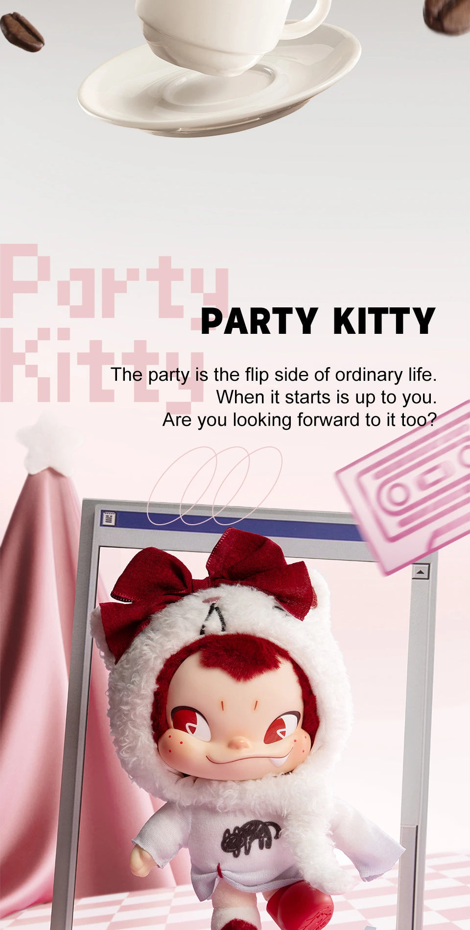 NINNIC – WILD & FREE PLUSH KEYCHAIN BLIND BOX - Móc Khóa Bông Blind Box - 52TOYS