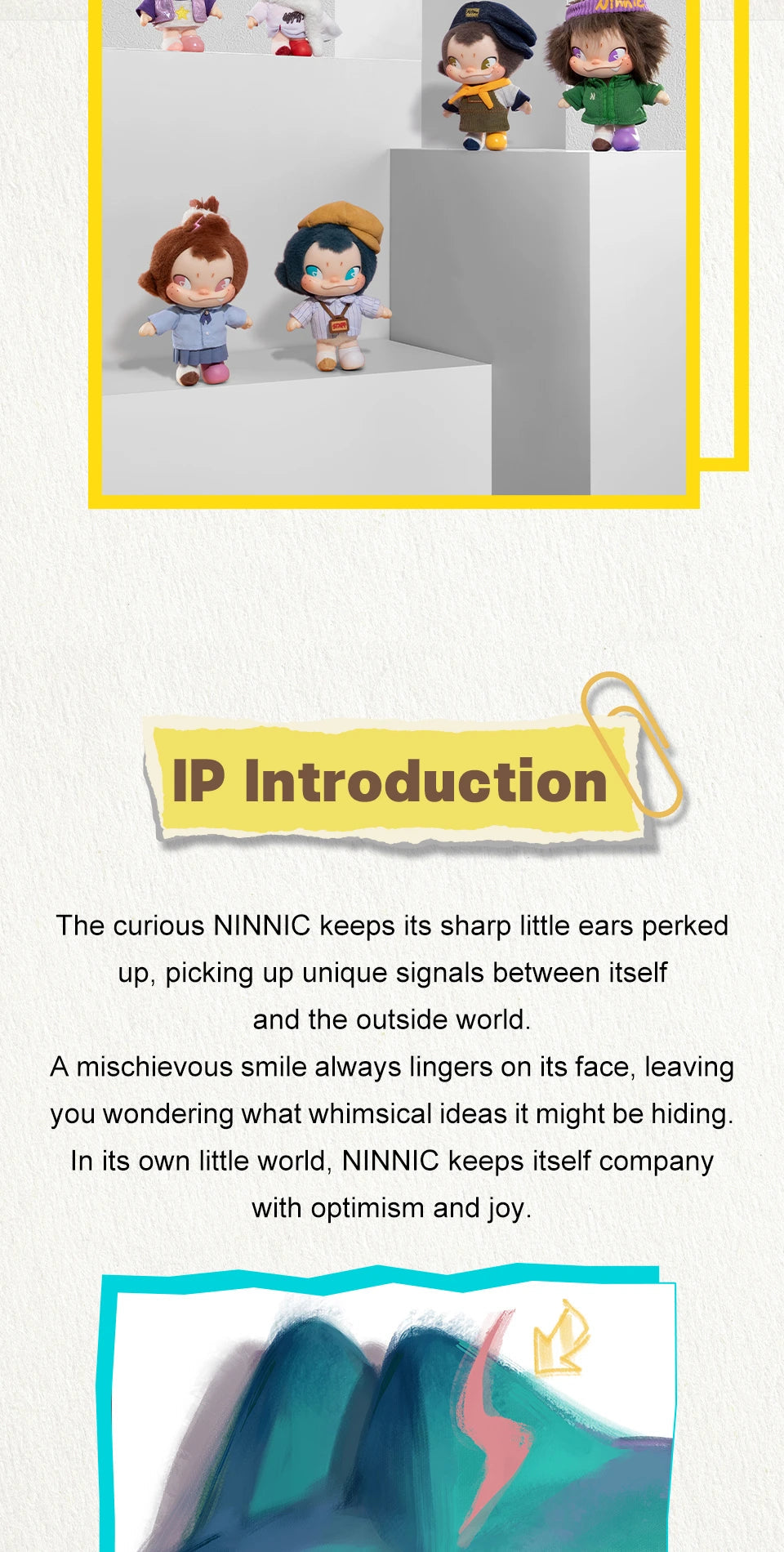 NINNIC – WILD & FREE PLUSH KEYCHAIN BLIND BOX - Móc Khóa Bông Blind Box - 52TOYS