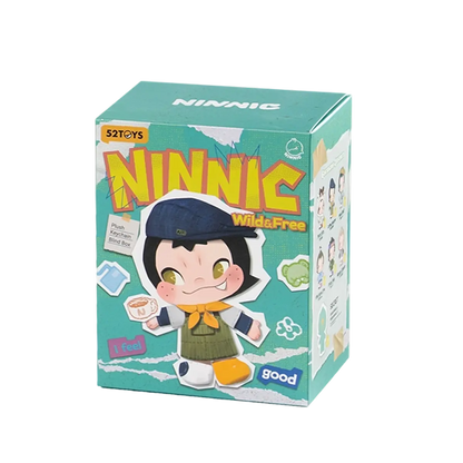 NINNIC – WILD & FREE PLUSH KEYCHAIN BLIND BOX - Móc Khóa Bông Blind Box - 52TOYS
