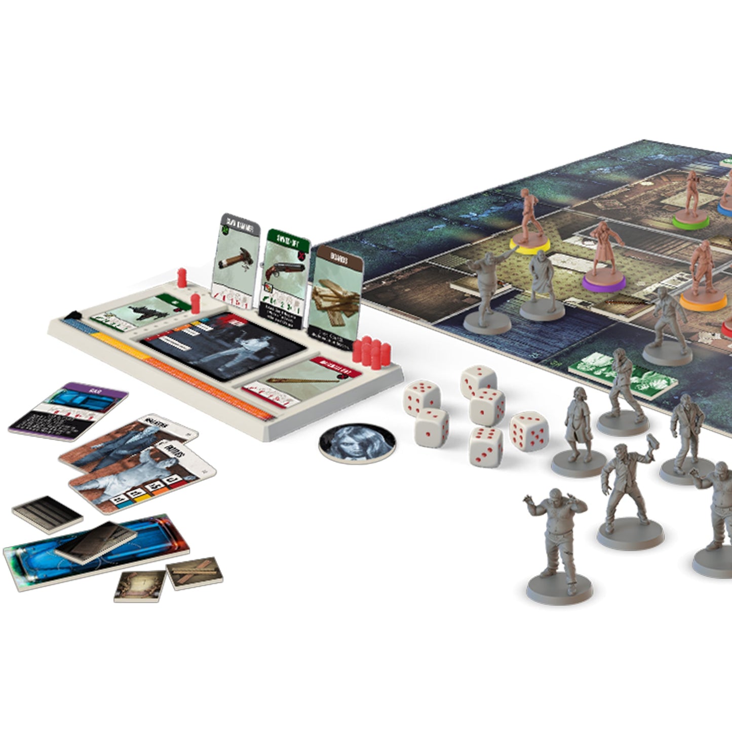 Zombicide Night of the Living Dead Board Game - Trò Chơi Bàn Cờ Hợp Tác Sinh Tồn Zombie - CMON