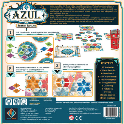 Azul Summer Pavilion - Trò chơi xếp gạch chiến thuật - Asmodee