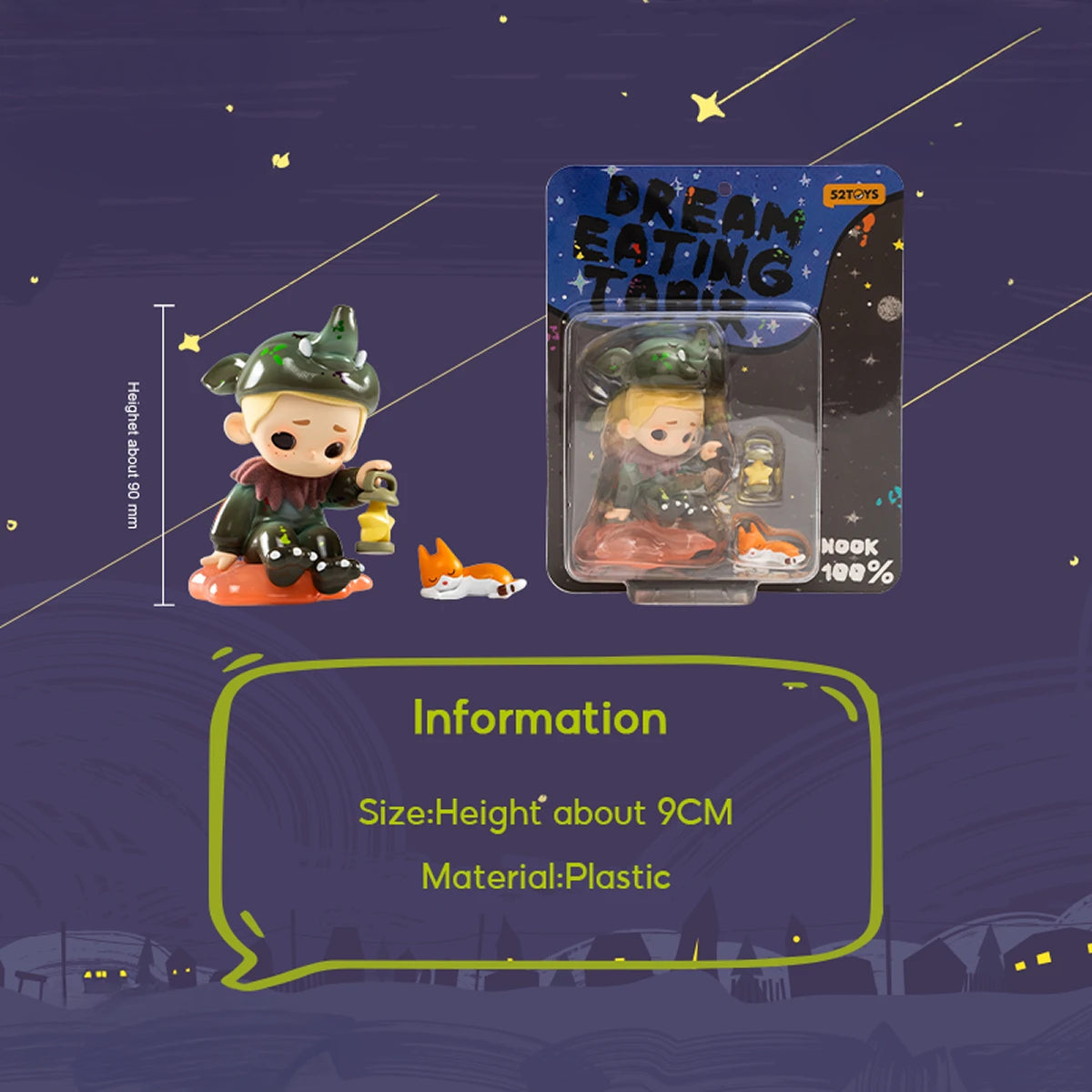 NOOK - DREAM EATING TAPIR 100% LIMITED EDITION - Mô hình Art Toy giới hạn - 52TOYS