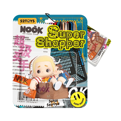 NOOK – SUPER SHOPPER 100% LIMITED EDITION - Mô Hình Art Toy Sưu Tầm - 52TOYS