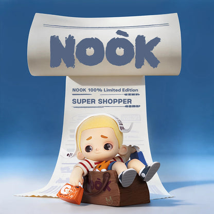 NOOK – SUPER SHOPPER 100% LIMITED EDITION - Mô Hình Art Toy Sưu Tầm - 52TOYS