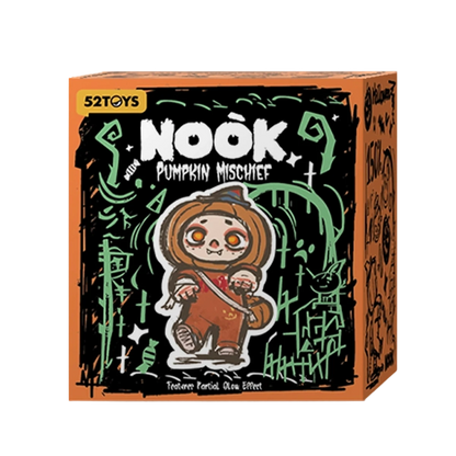 NOOK – PUMPKIN MISCHIEF 150% LIMITED EDITION - Mô hình Art Toy Phiên Bản Giới Hạn - 52TOYS