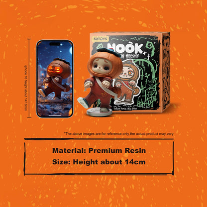 NOOK – PUMPKIN MISCHIEF 150% LIMITED EDITION - Mô hình Art Toy Phiên Bản Giới Hạn - 52TOYS