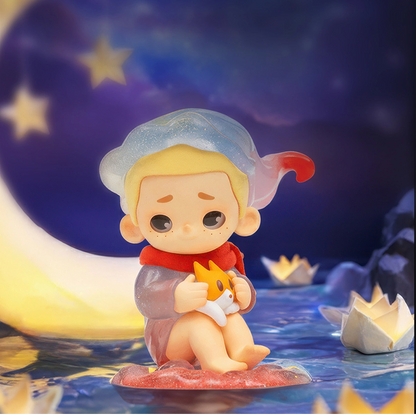 NOOK MY LITTLE UNIVERSE AT NIGHT - Mô hình Blind Box Art Toy Phủ Nhung - 52TOYS