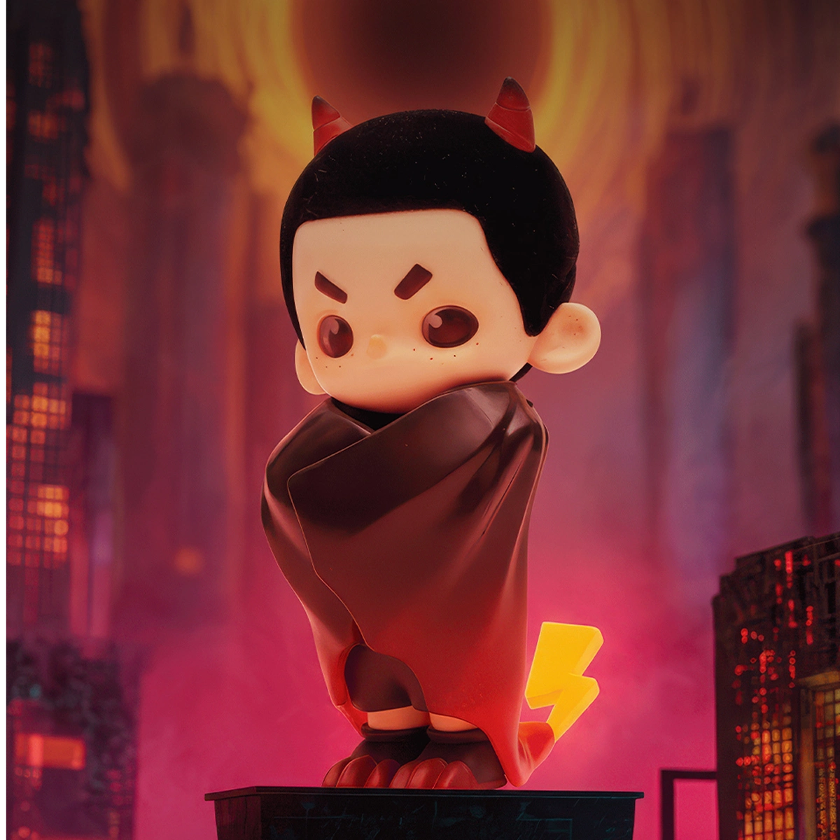 NOOK MY LITTLE UNIVERSE AT NIGHT - Mô hình Blind Box Art Toy Phủ Nhung - 52TOYS