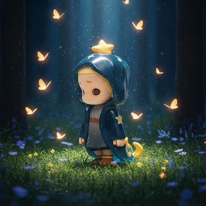 NOOK MY LITTLE UNIVERSE AT NIGHT - Mô hình Blind Box Art Toy Phủ Nhung - 52TOYS