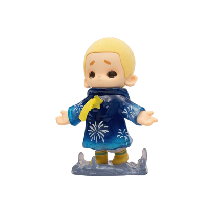 NOOK MY LITTLE UNIVERSE AT NIGHT - Mô hình Blind Box Art Toy Phủ Nhung - 52TOYS