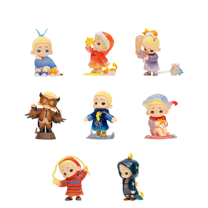 NOOK MY LITTLE UNIVERSE AT NIGHT - Mô hình Blind Box Art Toy Phủ Nhung - 52TOYS