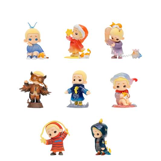 NOOK MY LITTLE UNIVERSE AT NIGHT - Mô hình Blind Box Art Toy Phủ Nhung - 52TOYS