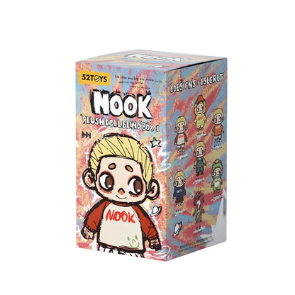 NOOK PLUSH DOLL BLIND BOX - Mô hình Búp bê bông Art Toy - 52TOYS