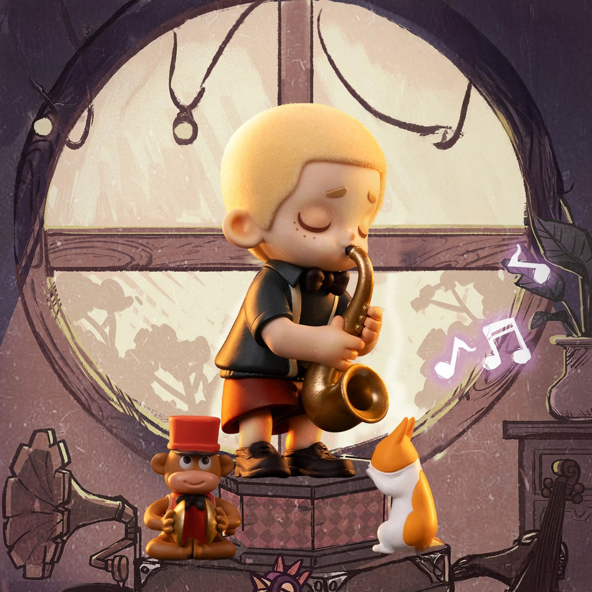 NOOK IN VINTAGE STORE - Mô hình Blind Box Art Toy - 52TOYS