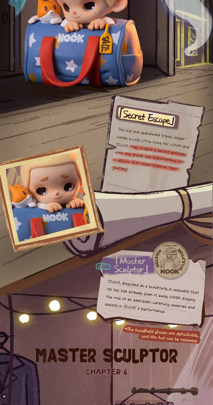 NOOK IN VINTAGE STORE - Mô hình Blind Box Art Toy - 52TOYS