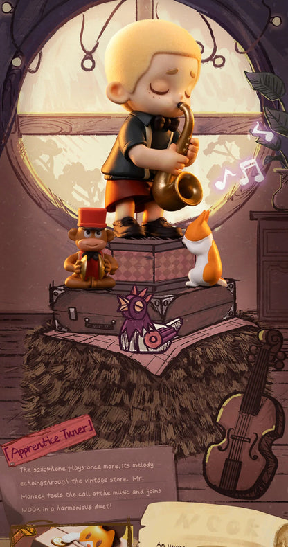 NOOK IN VINTAGE STORE - Mô hình Blind Box Art Toy - 52TOYS