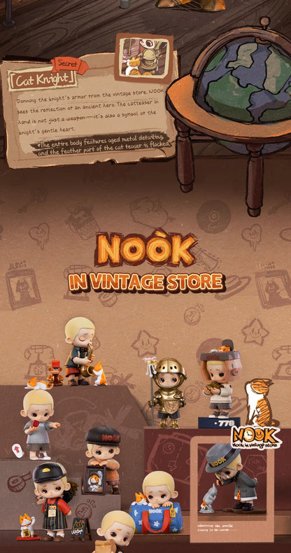 NOOK IN VINTAGE STORE - Mô hình Blind Box Art Toy - 52TOYS