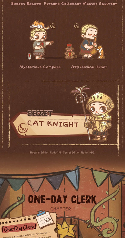 NOOK IN VINTAGE STORE - Mô hình Blind Box Art Toy - 52TOYS