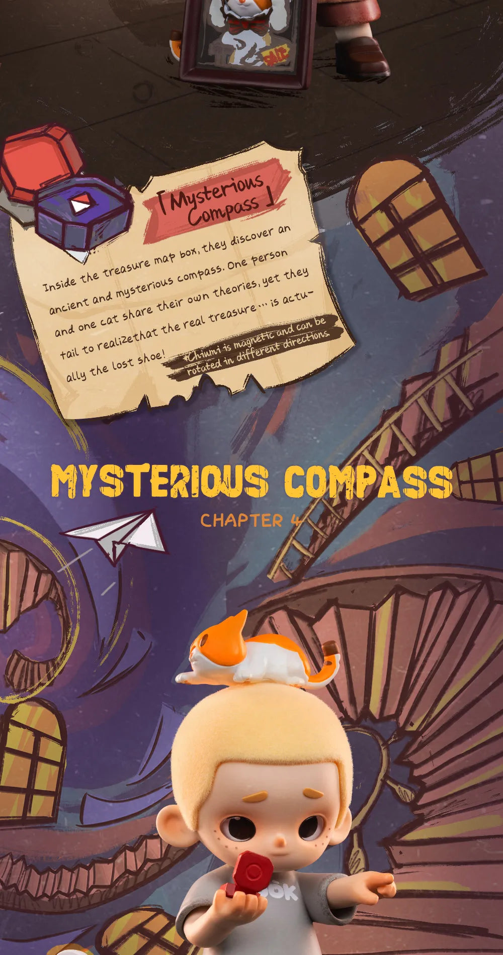 NOOK IN VINTAGE STORE - Mô hình Blind Box Art Toy - 52TOYS