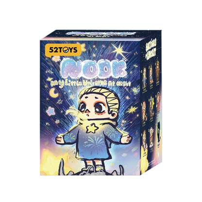 NOOK MY LITTLE UNIVERSE AT NIGHT - Mô hình Blind Box Art Toy Phủ Nhung - 52TOYS