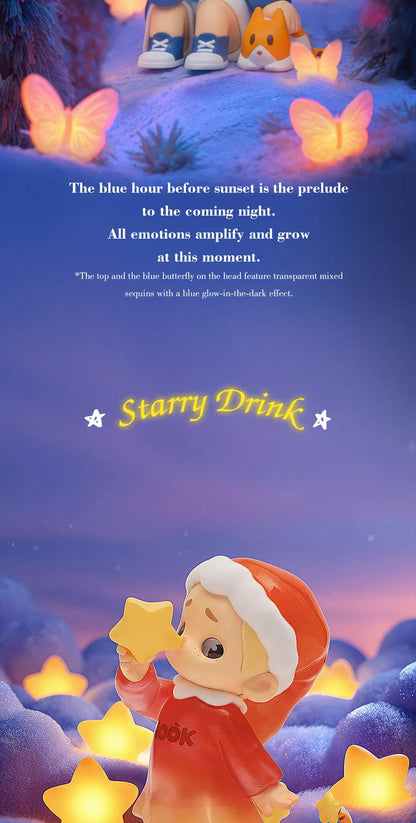 NOOK MY LITTLE UNIVERSE AT NIGHT - Mô hình Blind Box Art Toy Phủ Nhung - 52TOYS