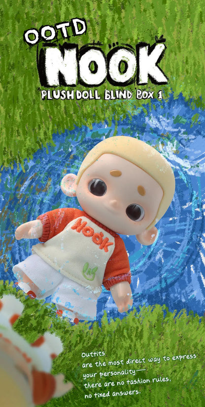 NOOK PLUSH DOLL BLIND BOX - Mô hình Búp bê bông Art Toy - 52TOYS