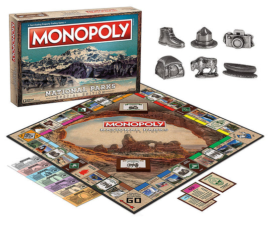 MONOPOLY®: National Parks Edition - Trò chơi cờ tỷ phú phiên bản Công viên Quốc gia - The Op Games